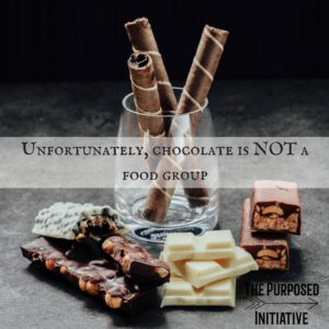 chocolate is NOT a food group